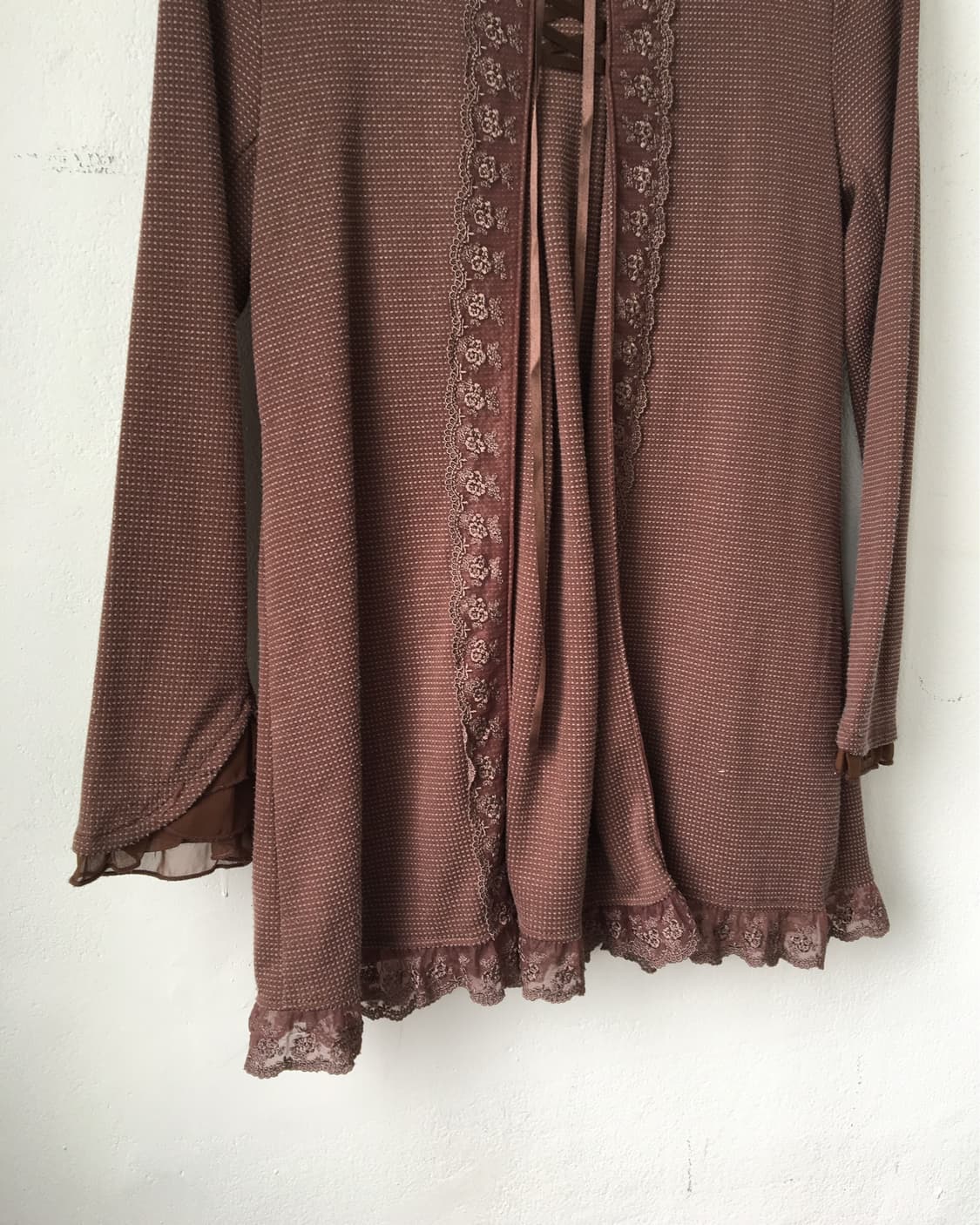 Axes femme back lace up dot pattern jack 상품이미지7