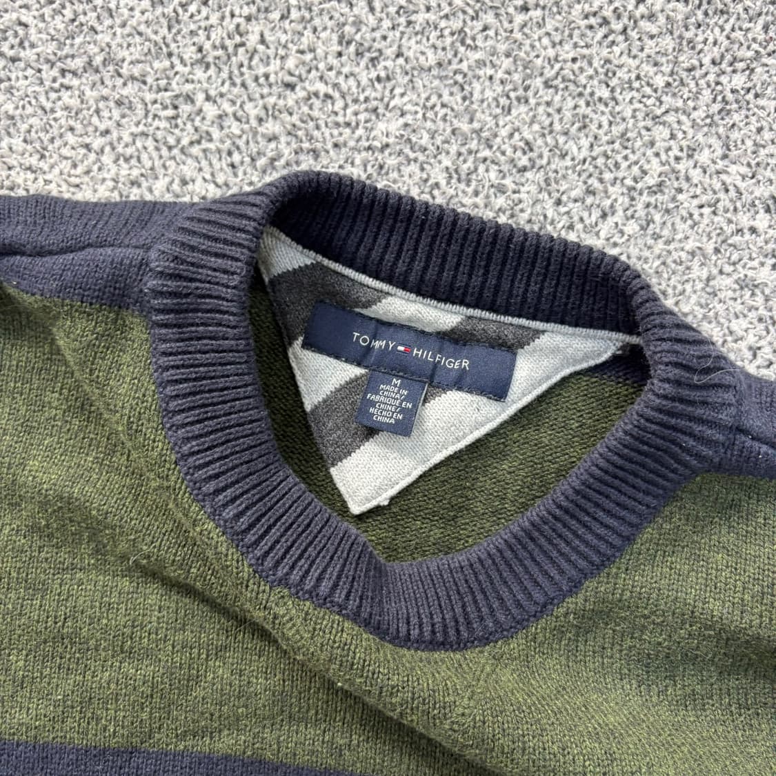 M 타미힐피거 남성 니트 긴팔티 0402J 상품이미지2