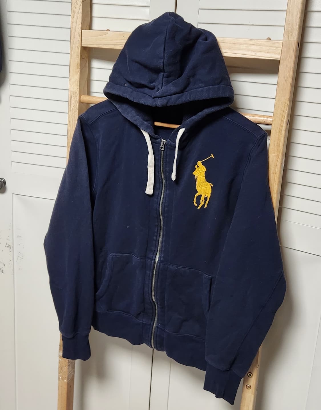 폴로 랄프로렌 빅포니 딥네이비 후드집업 자켓 상품이미지2