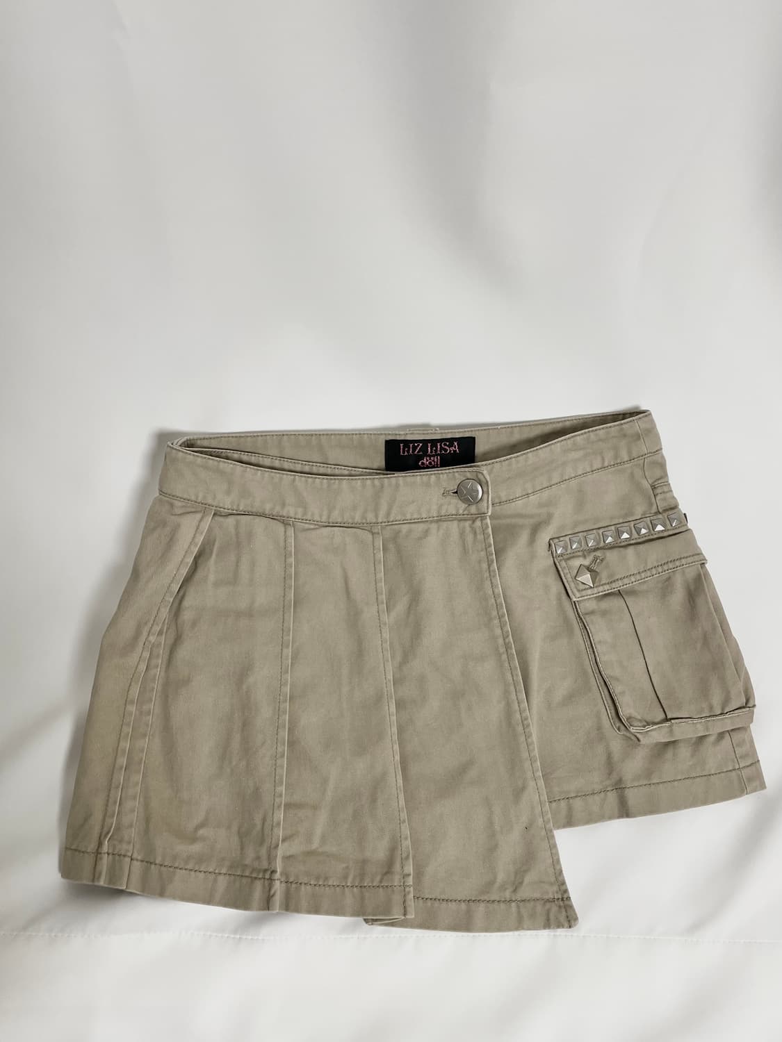 리즈리사 미니 랩스커트 상품이미지4