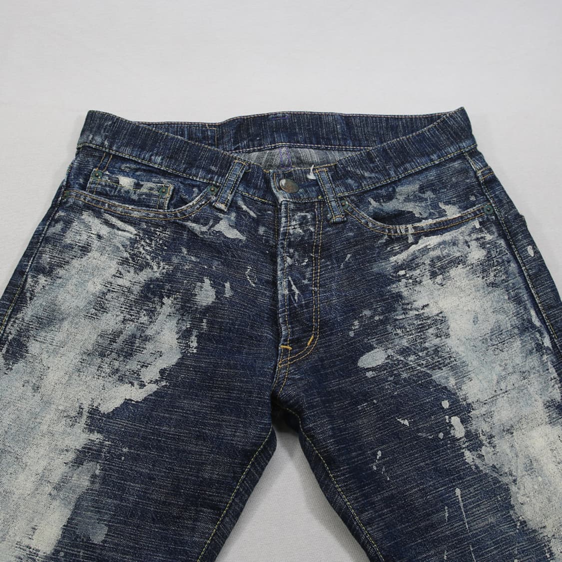 KU DENIM 페인팅 진 (여성용 29) 상품이미지3