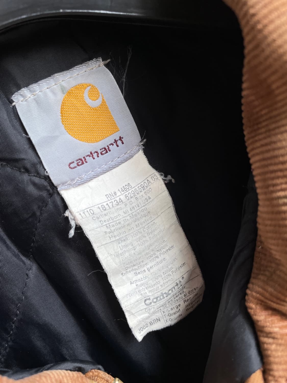 칼하트 J002 워크 자켓 상품이미지8