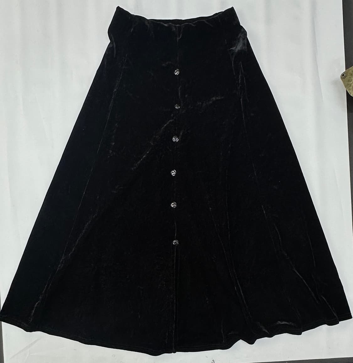 🖤퍼 포인트 벨벳 셋업🖤 고스로리 공겜여주 럭셔리 블랙 지뢰계 코디 상품이미지7