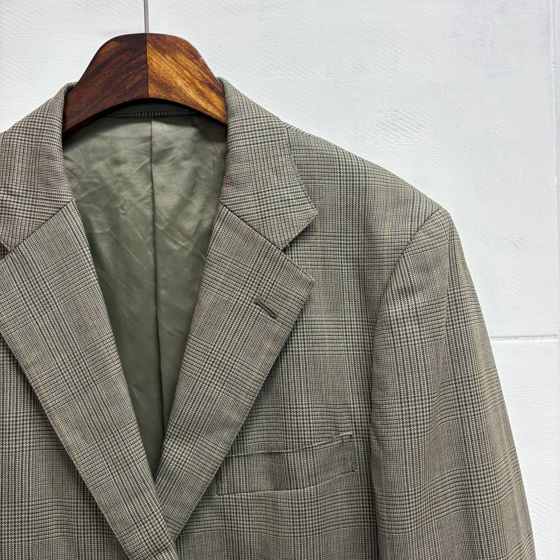 J.PRESS 제이프레스 체크 싱글 울 블레이저 자켓  상품이미지2