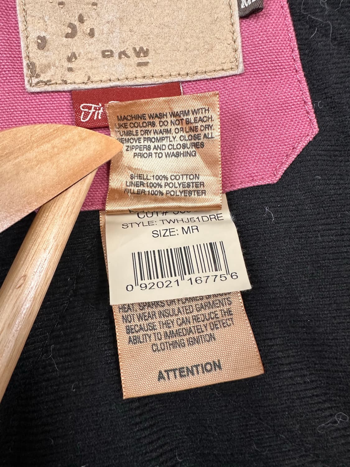 (M)USA 워크웨어 슈미트 액티브 자켓 핑크 상품이미지7