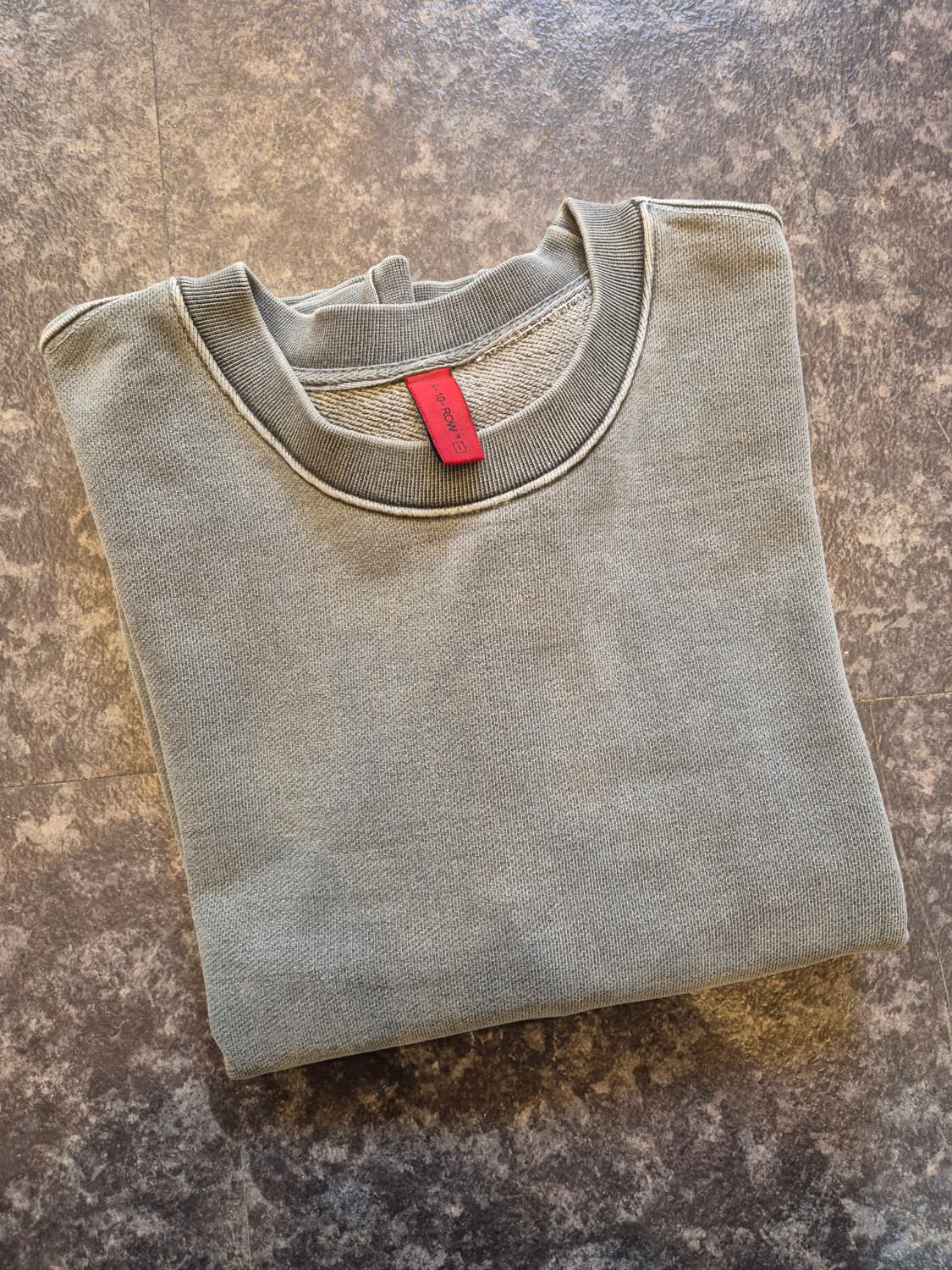 어텐션로우 로코 피그먼트 헤비 맨투맨 - 사이즈 1 상품이미지7