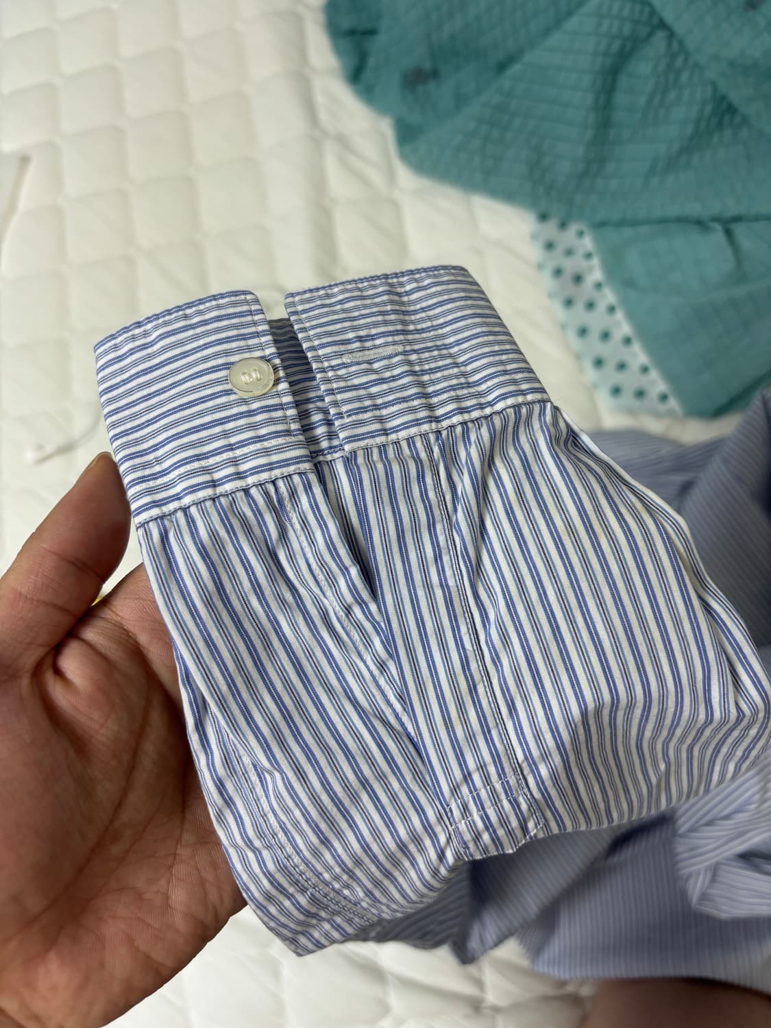 꼼데가르송 셔츠 패치워크 셔츠 made in France 상품이미지6