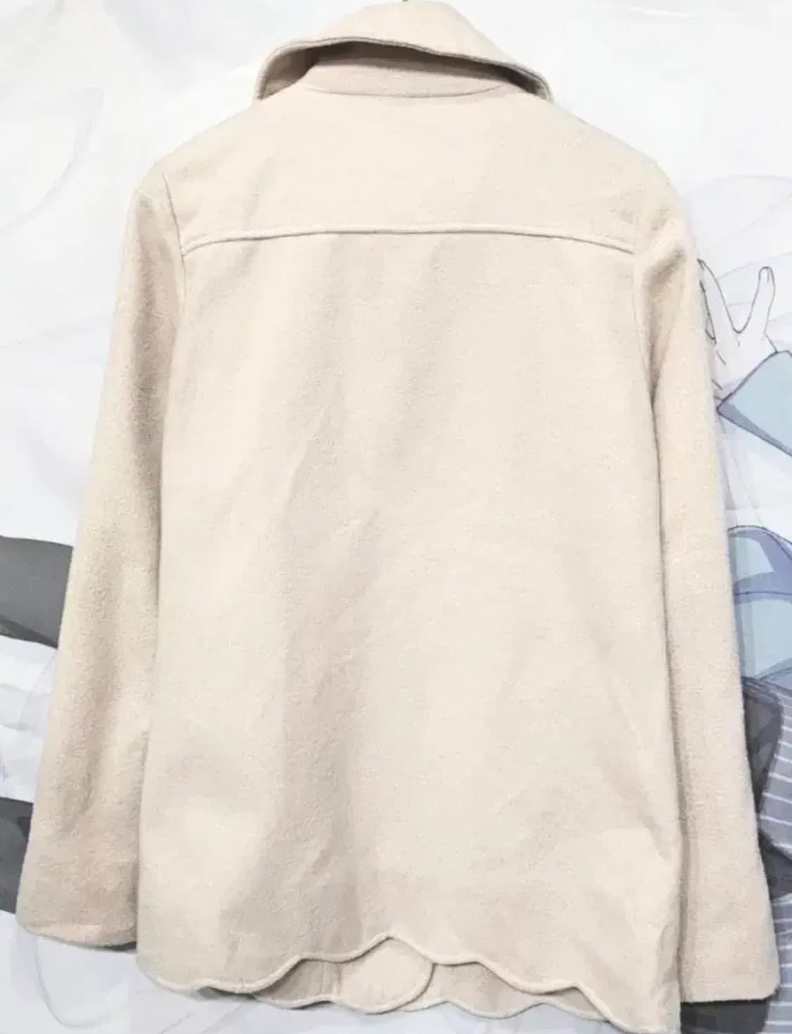 Lizlisa 리즈리사 빈티지 아이보리 리즈메로깔 달천깔 미소녀 코트 상품이미지5