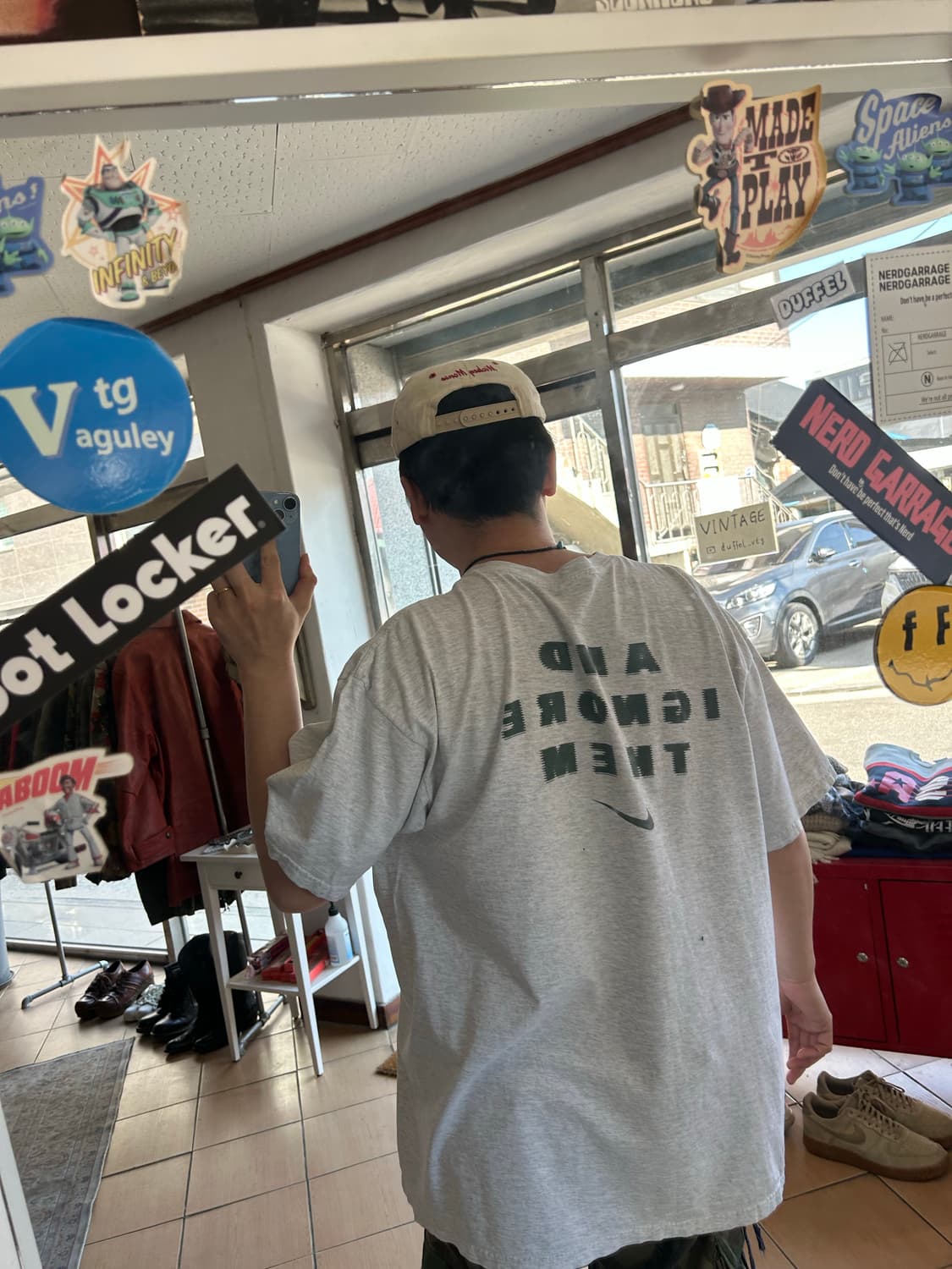 90‘s 나이키 know your limits 티셔츠 상품이미지8