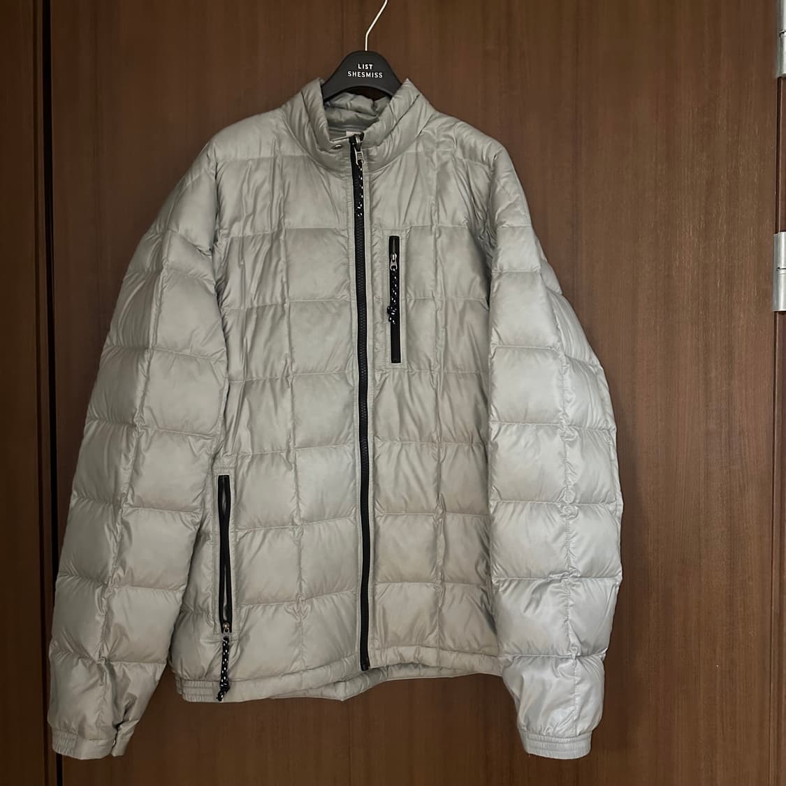 [M,2] 카키스 캠퍼 다운자켓 패딩 라이트 그레이 상품이미지2