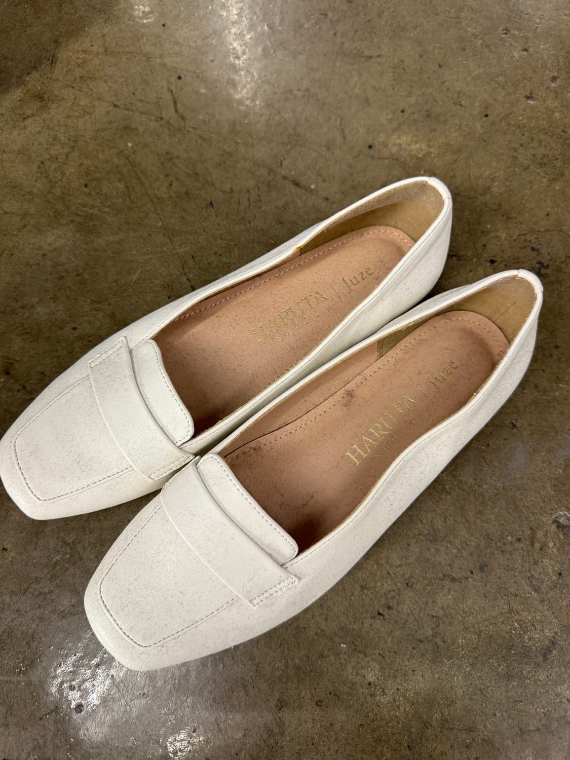 HARUTA x Juze 아이보리 로퍼 230 상품이미지3