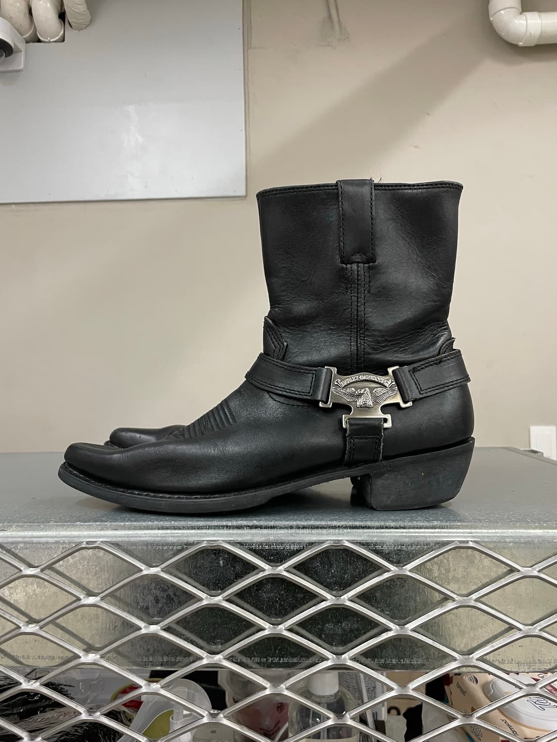 할리데이비슨 블랙 라이딩 부츠 uk8.5 상품이미지1