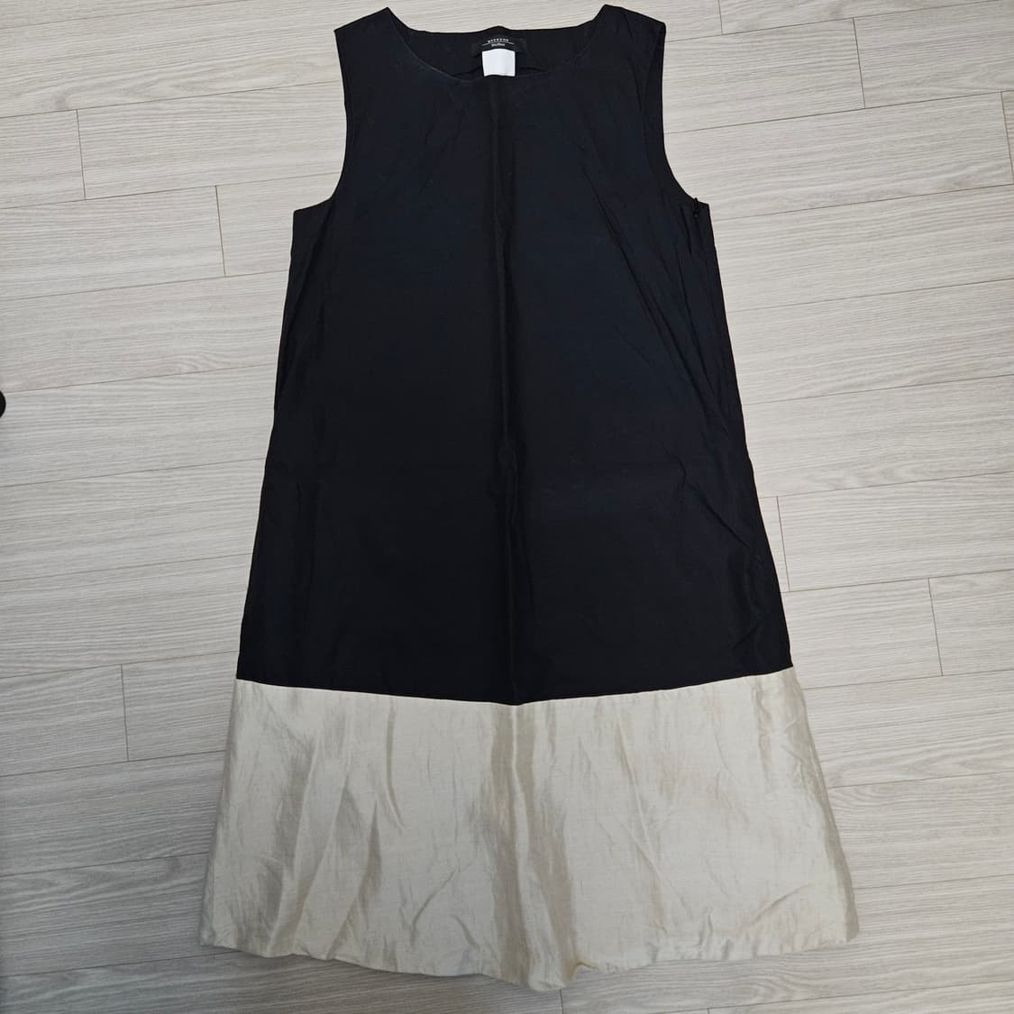 막스마라 나시 원피스 블랙베이지 상품이미지1