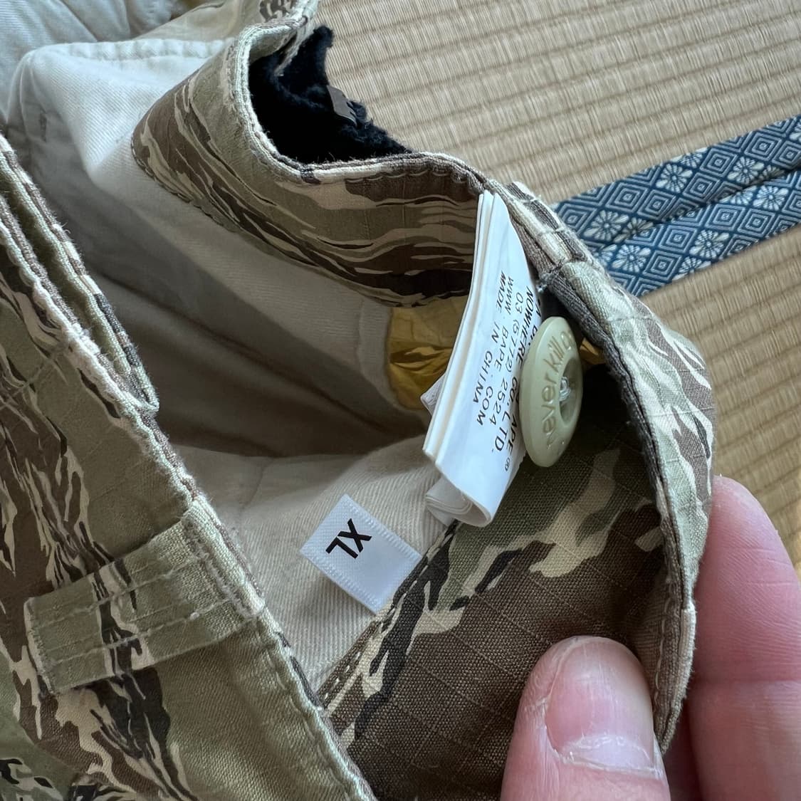 BAPE TIGER CAMO 6POCKET JOGGER PANTS 상품이미지4