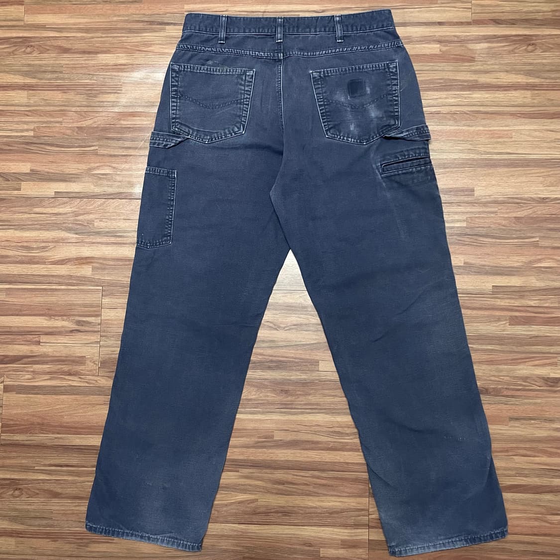 칼하트 싱글니 카펜터 디스 워크팬츠 네이비 nvy 34 상품이미지3