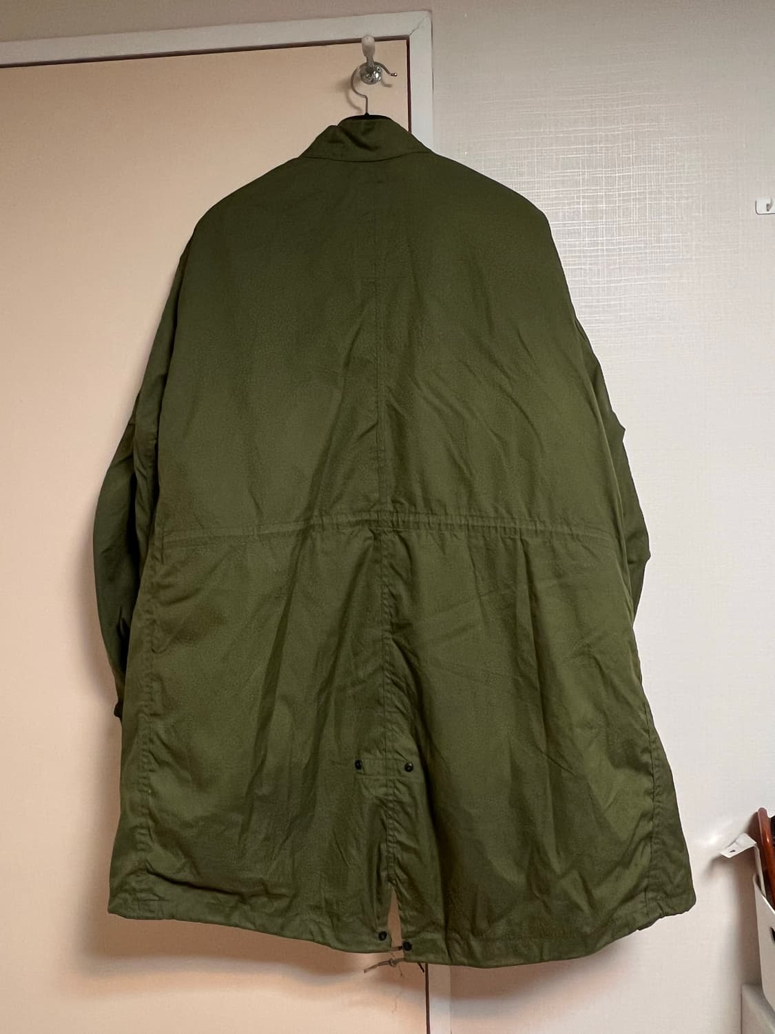 m65 피쉬테일 og 데드스탁 S 사이즈 모자포함 풀구성 카본힐 개파카 상품이미지2