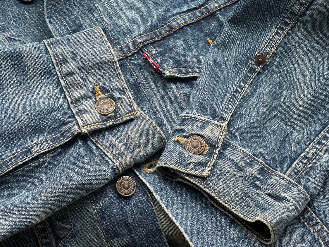 [Levi's] 오리지널 4포켓 데님 트러커 자켓 (Size L) 상품이미지9
