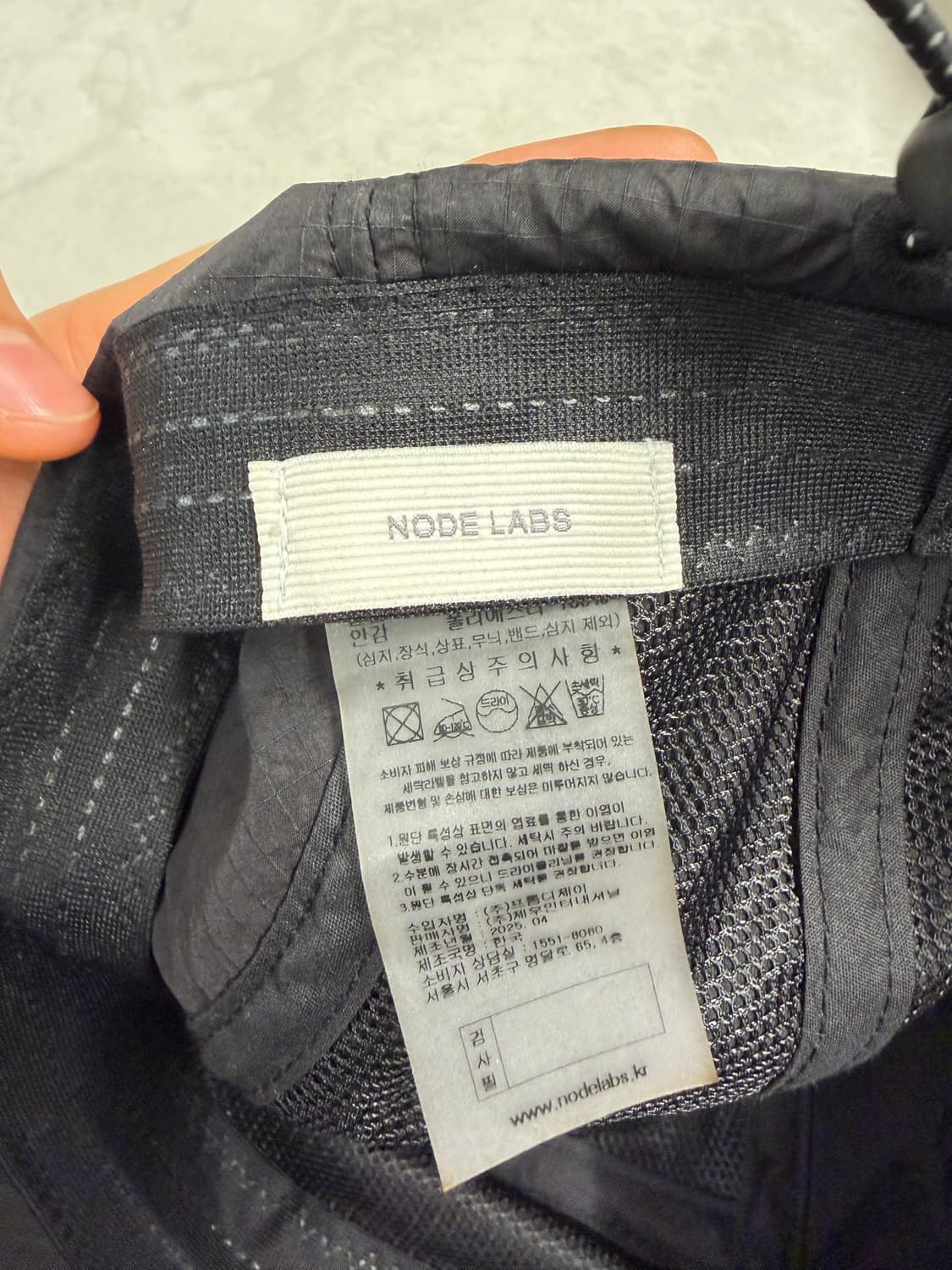 노드랩스 DEV:5 선글라스 컷 볼캡 블랙 FREE 상품이미지7