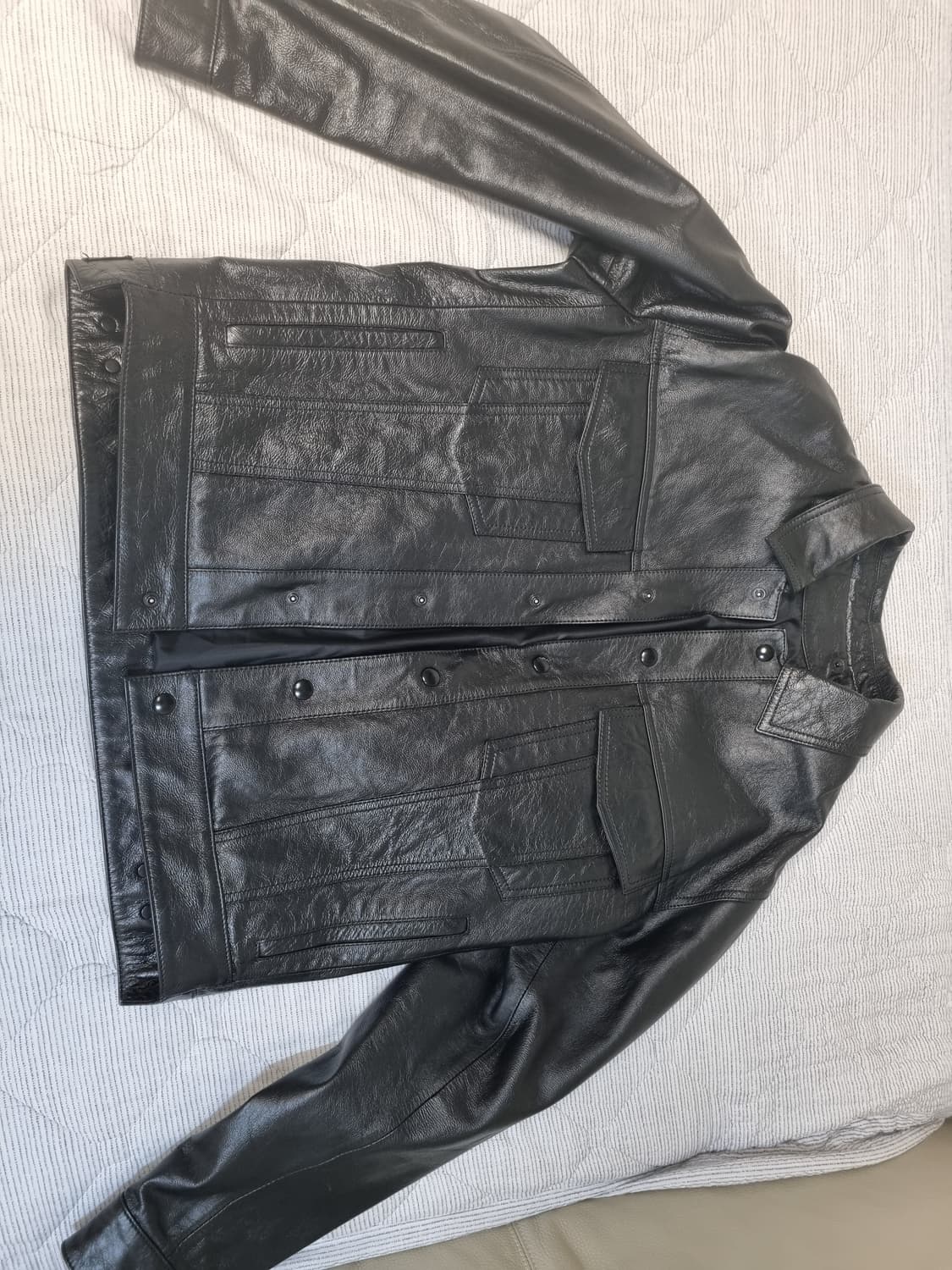 솔리드 옴므 가죽자켓 상품이미지1