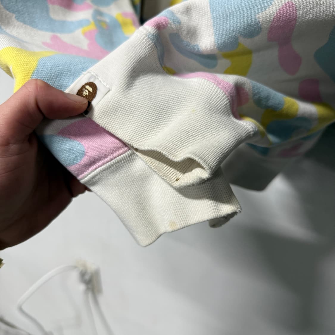 정품 베이프 OG 2006s 캔디카모 풀 집업 후디 상품이미지4