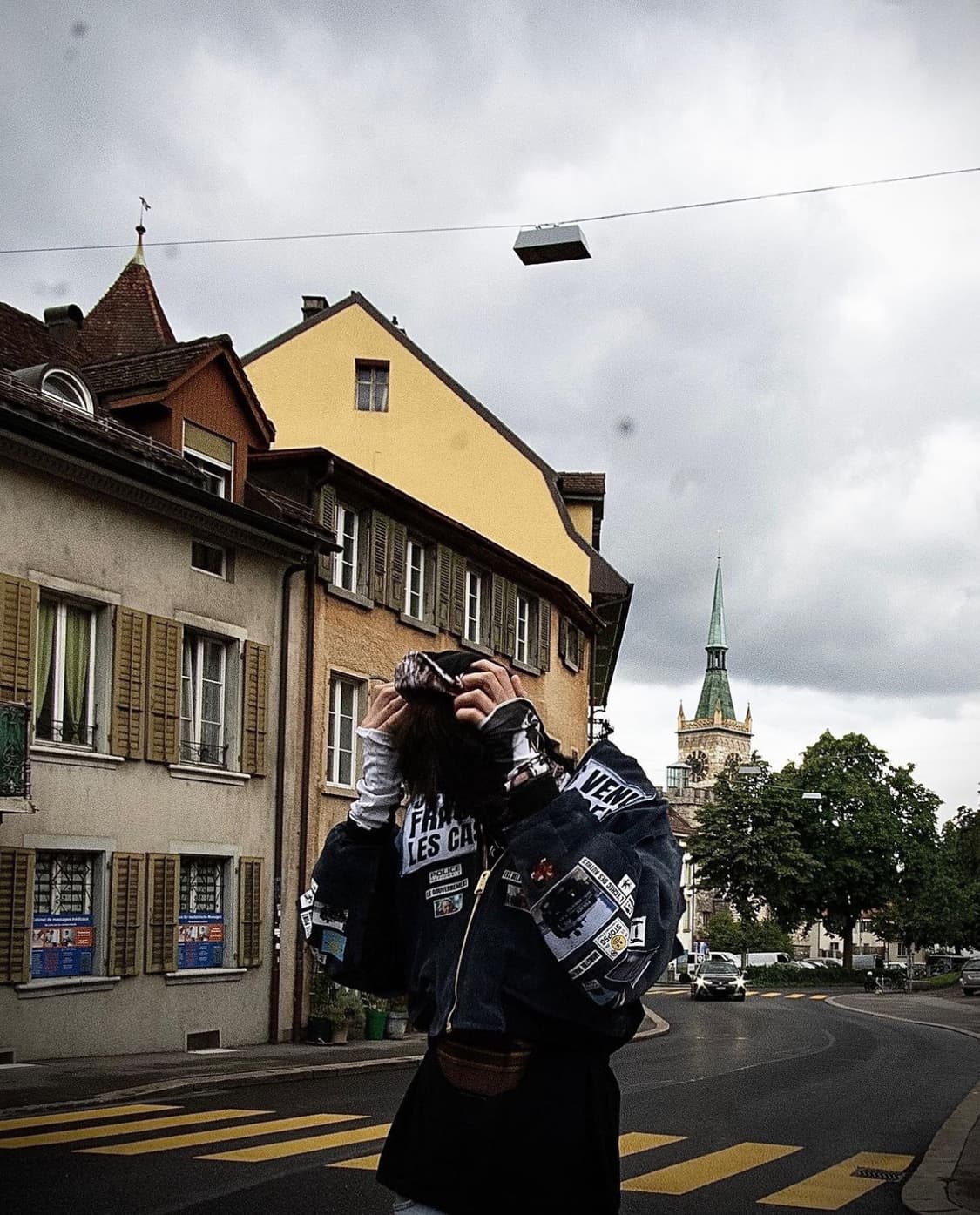 [L]쿠쿠베베 (coucou bebe) 퍼 봄버 자켓 상품이미지3