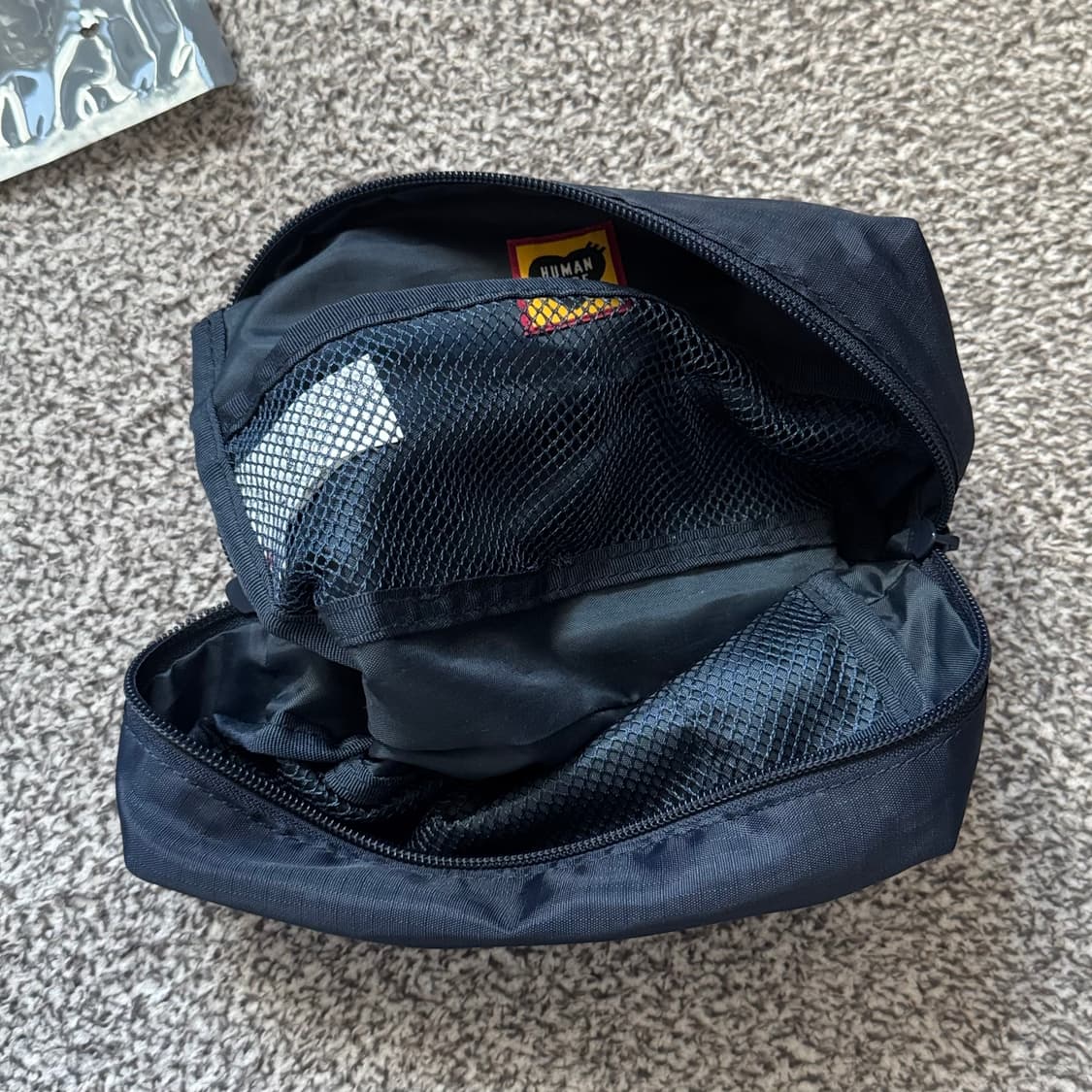 휴먼 메이드 트래블 파우치 네이비 세면백 토일레트리 상품이미지4