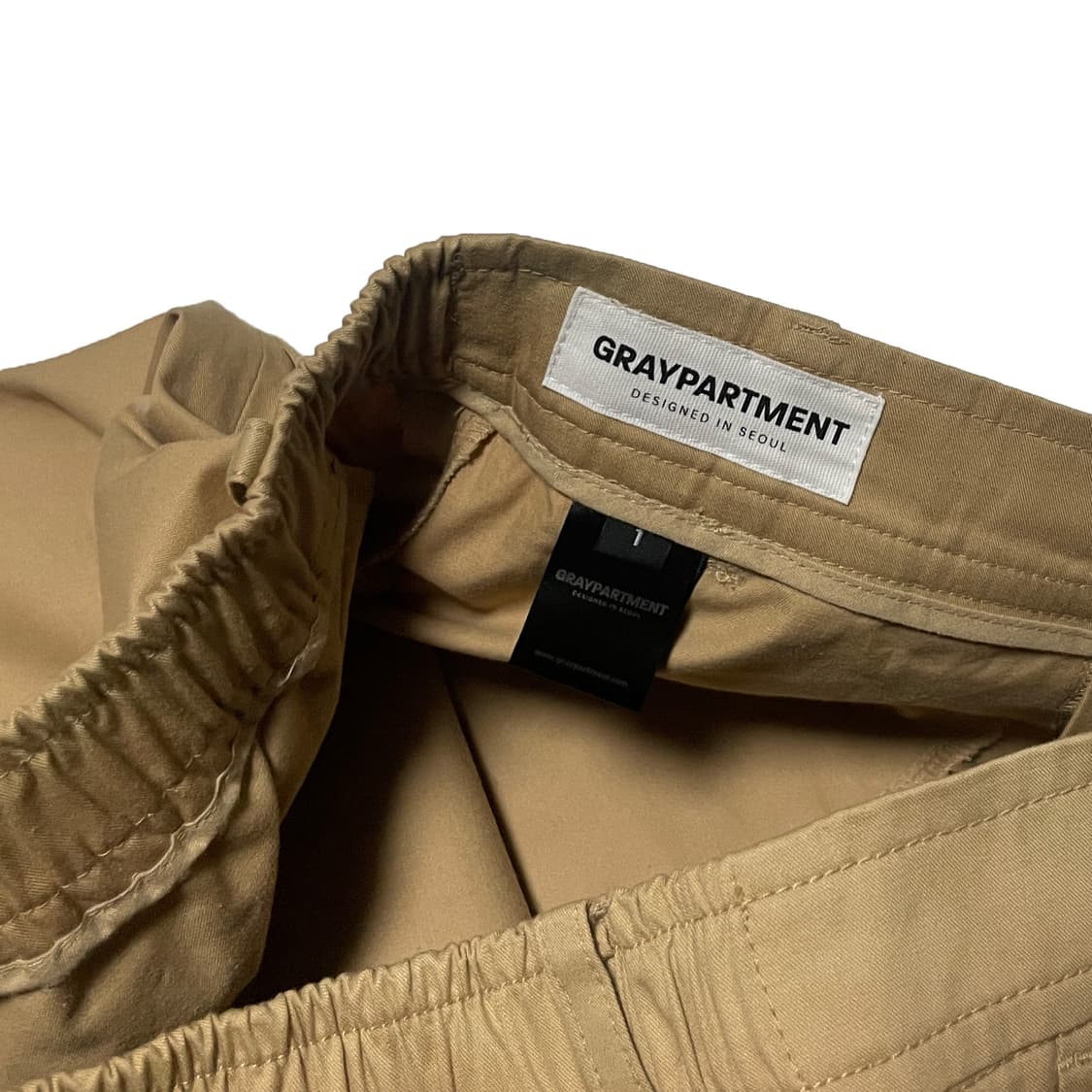 그레이파트먼트 베이지 버뮤다 팬츠 상품이미지5