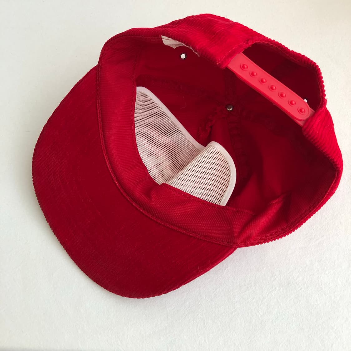 80’s marlboro red corduroy cap 상품이미지7