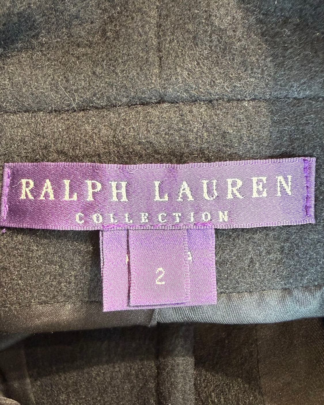 폴로 랄프로렌 퍼플라벨 캐시미어 울 크롭 자켓  상품이미지8
