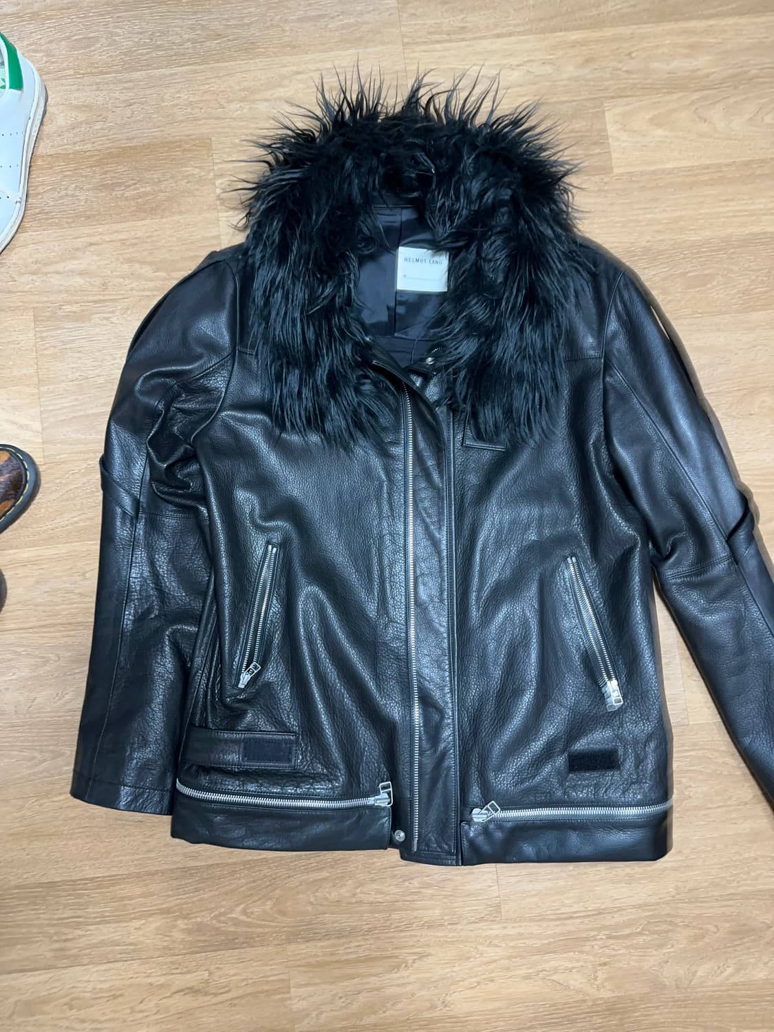 핼무트랭 아카이브 아스트로 가죽 자켓 상품이미지3