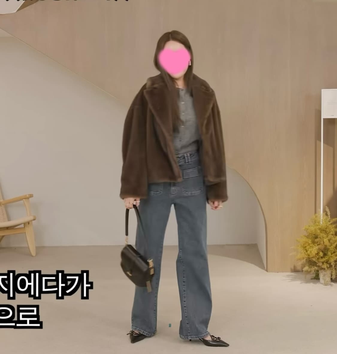 조이그라이슨 퍼 자켓 1회착용 상품이미지1