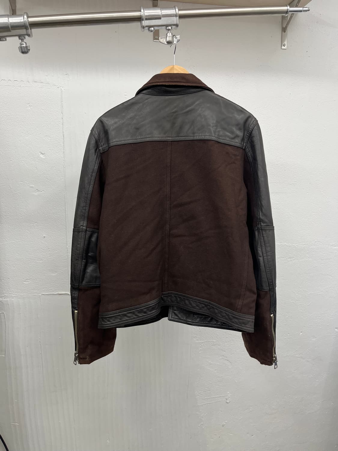 L) ITALY MADE COW LEATHER RIDER JACKET 상품이미지6