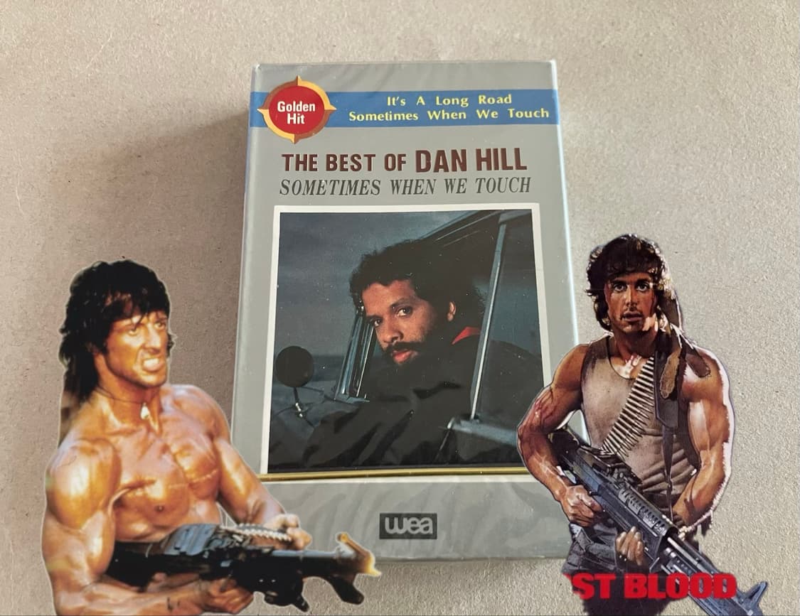 Dan Hill 댄힐 베스트 영화 람보 OST영화음악 미개봉 카세트테이프 상품이미지1