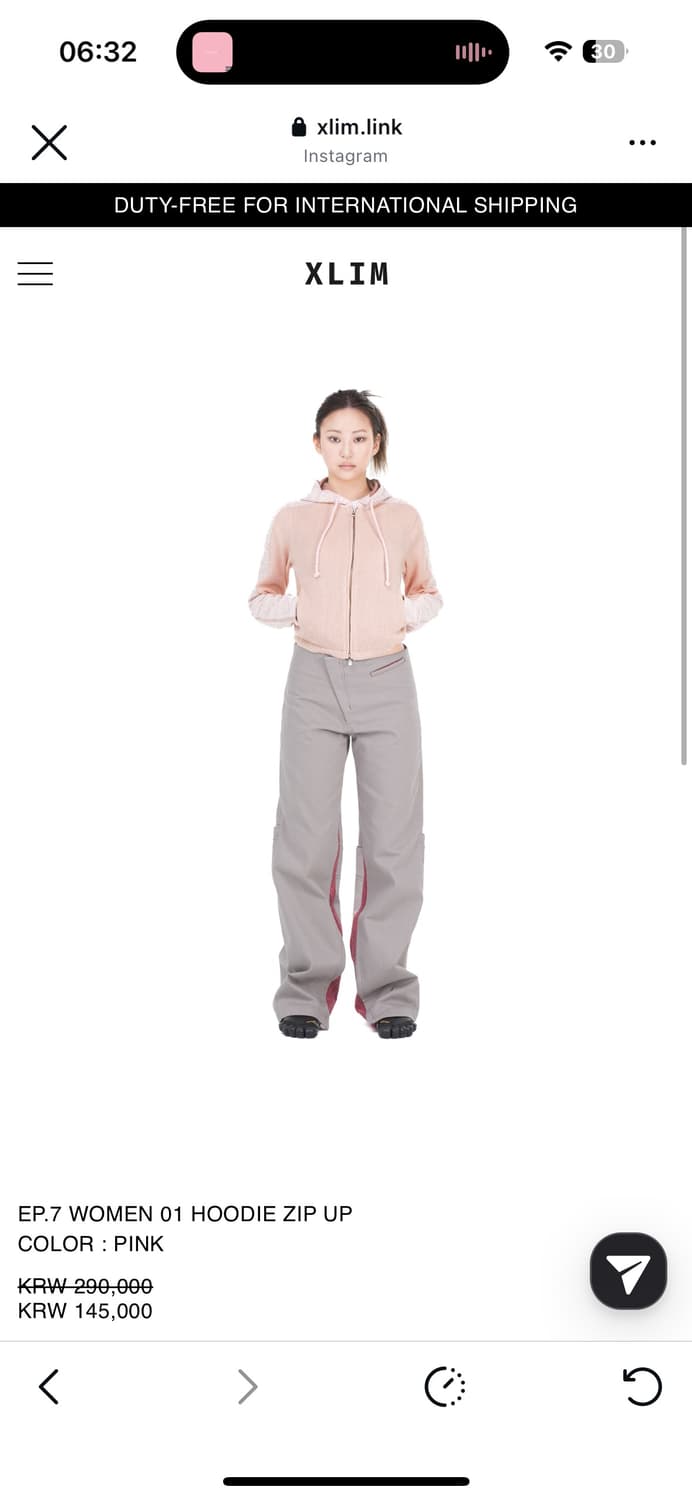 구해요) EP.7 WOMEN 01 HOODIE ZIP UP 상품이미지1