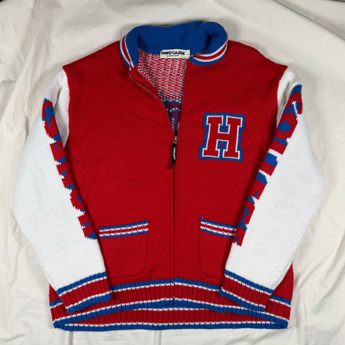 Honest College 니트 가디건 코위찬 상품이미지2