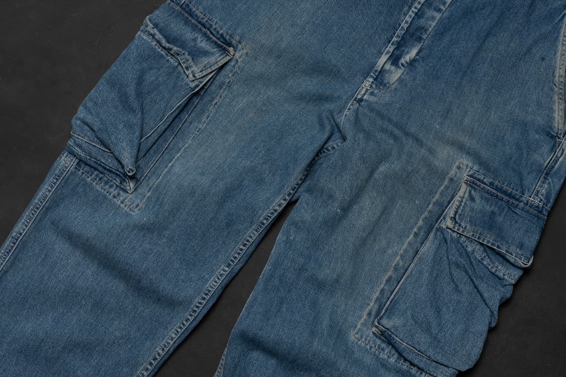 RRL 더블알엘 빈티지 카고 데님팬츠 상품이미지4