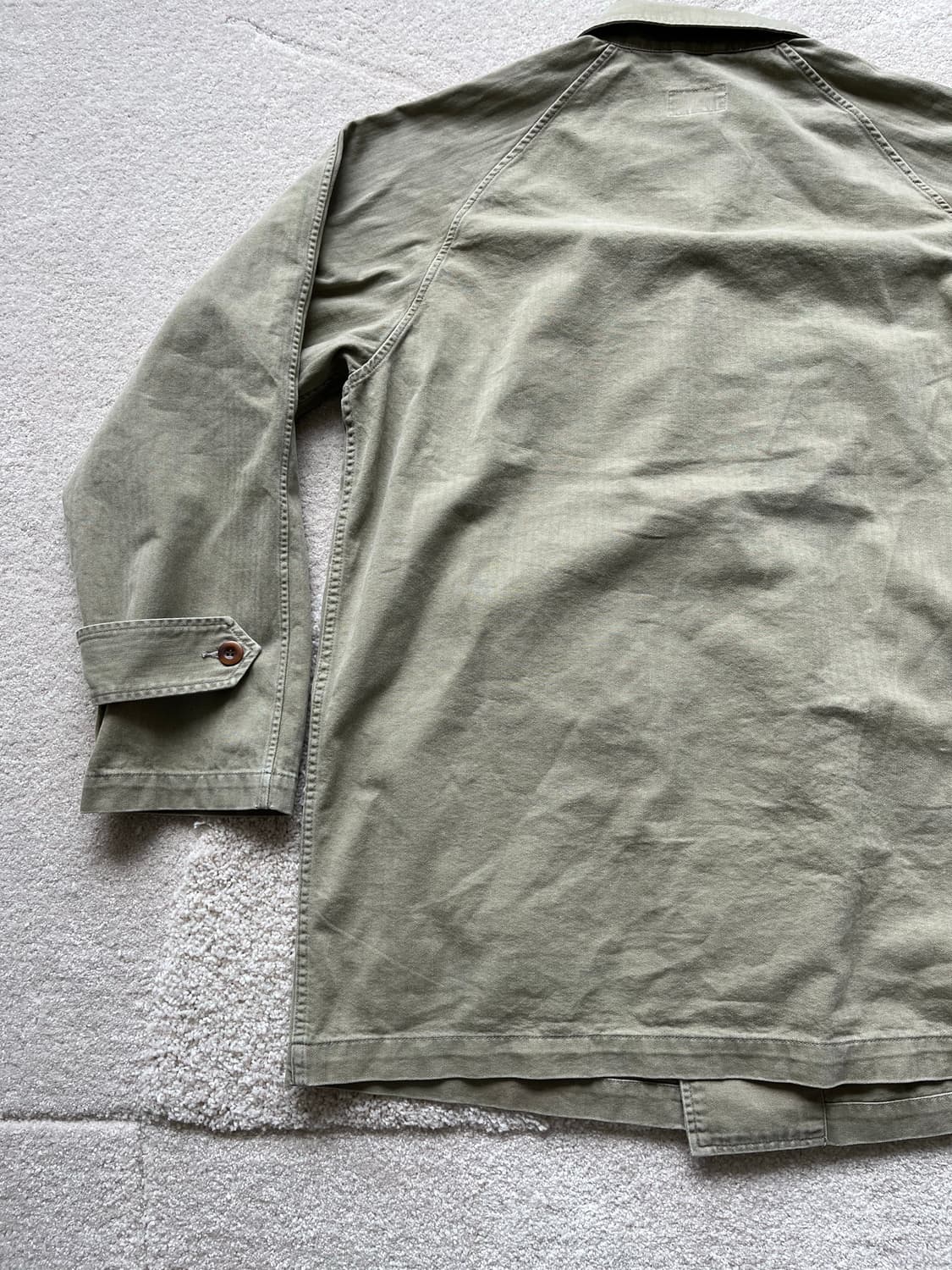 카키스 헤링본 더블 블레스티드 자켓 (105) 상품이미지10