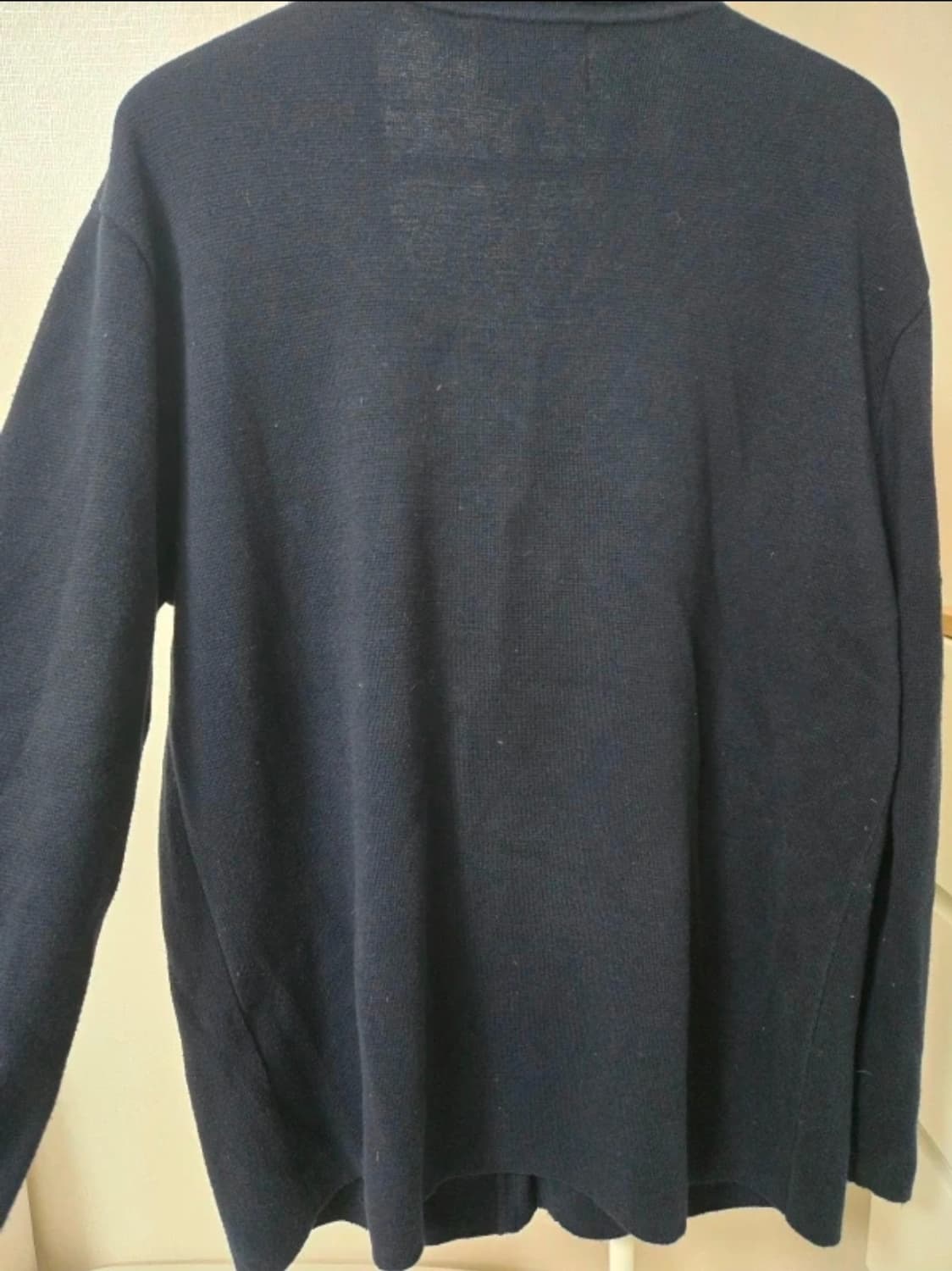 ANDYOU 앤유 HALAWA 브이넥 가디건 네이비 상품이미지5