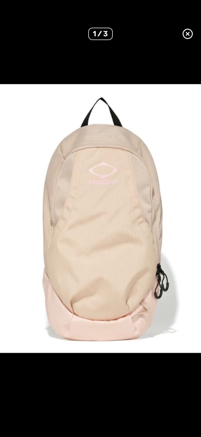 미스치프 롬버스 백팩 베이지 상품이미지1