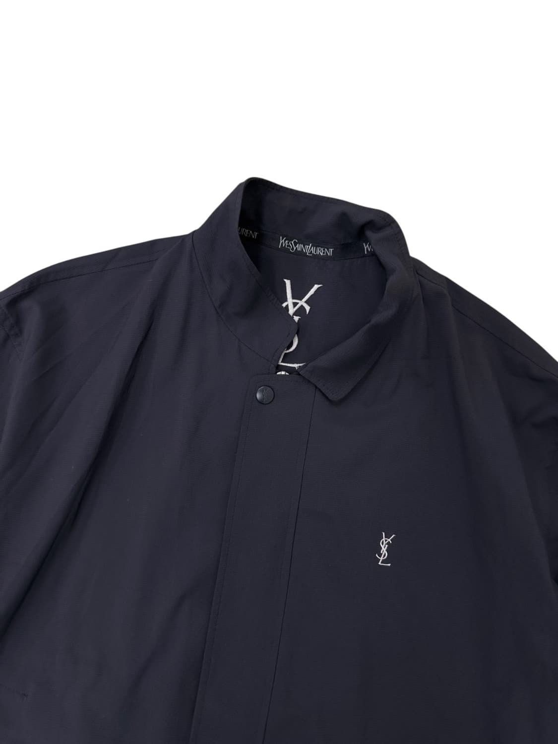 00년대 YSL 생로랑 나일론 자켓 블랙네이비 (L) 상품이미지3