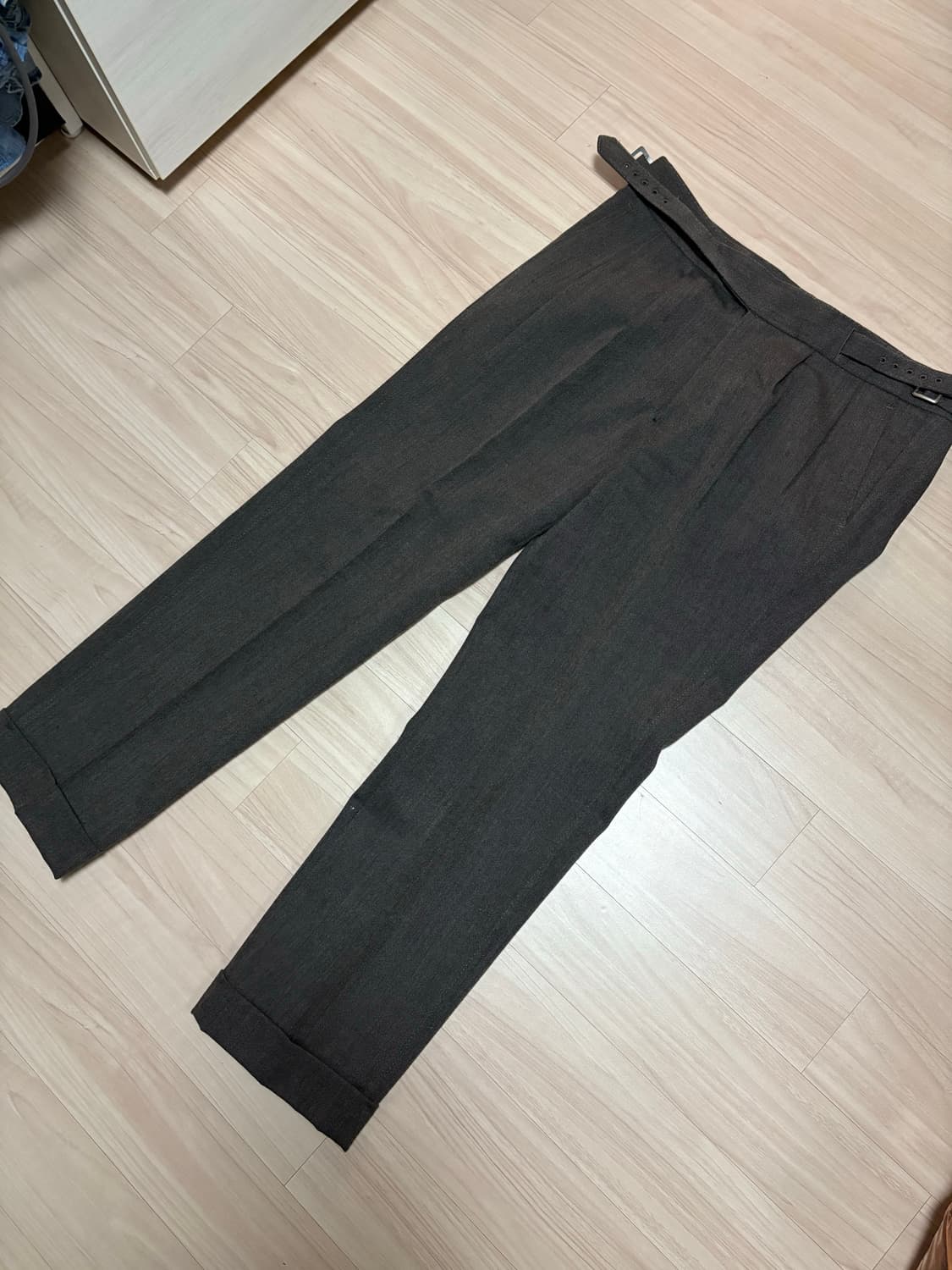 링자켓 구르카 팬츠 Dark Brown 48 상품이미지2