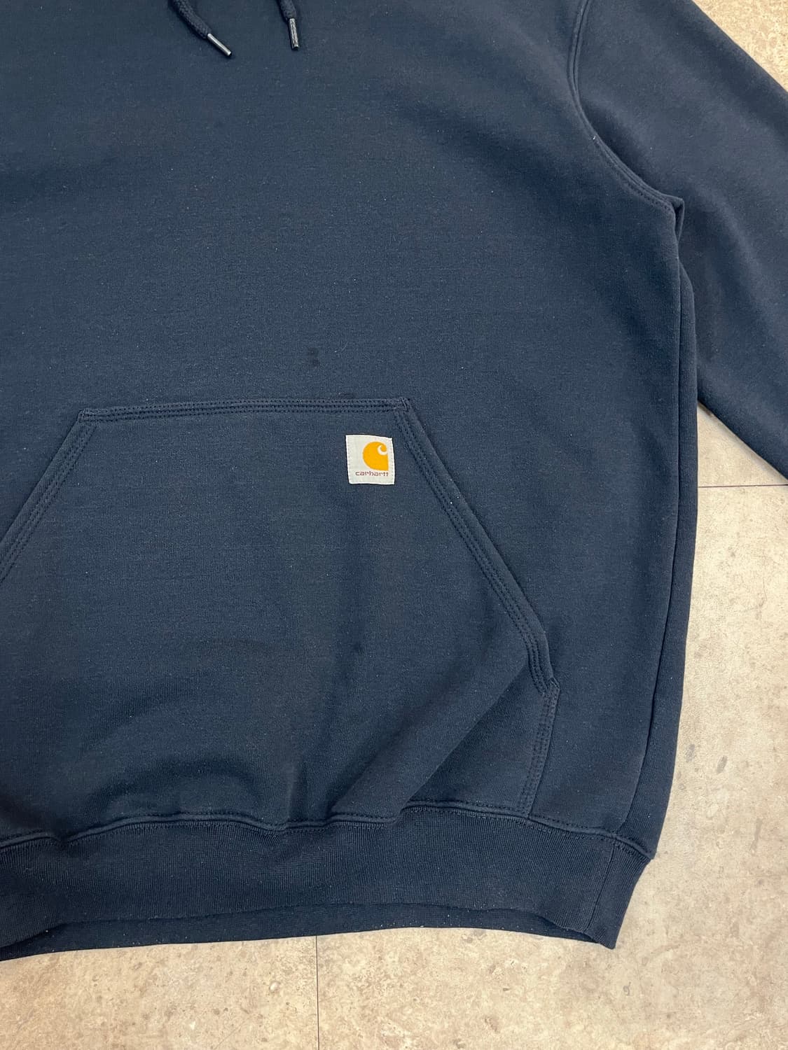 칼하트 기모 후드티 네이비 M #csz3964 상품이미지6