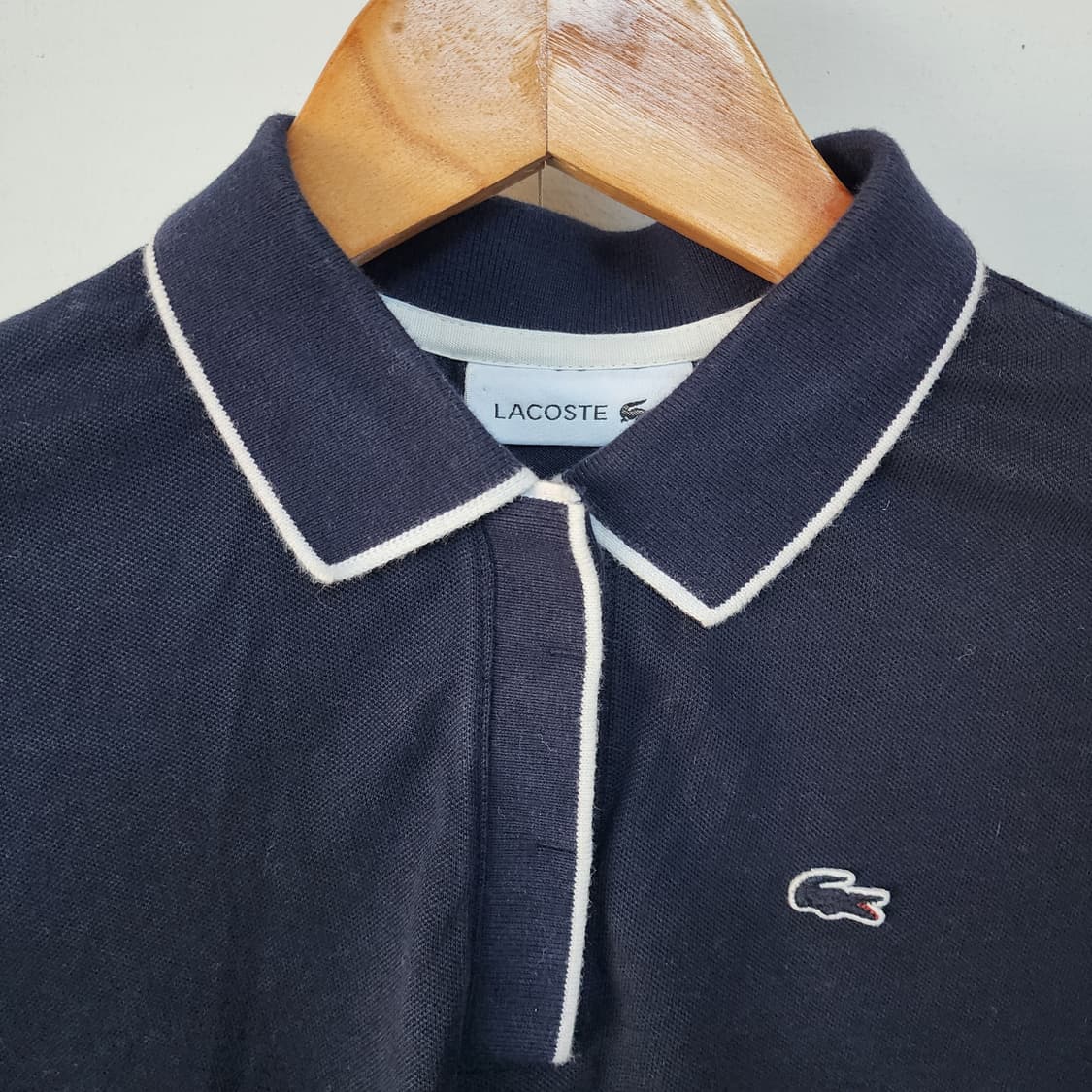라코스테 네이비 긴팔 카라티 상품이미지2