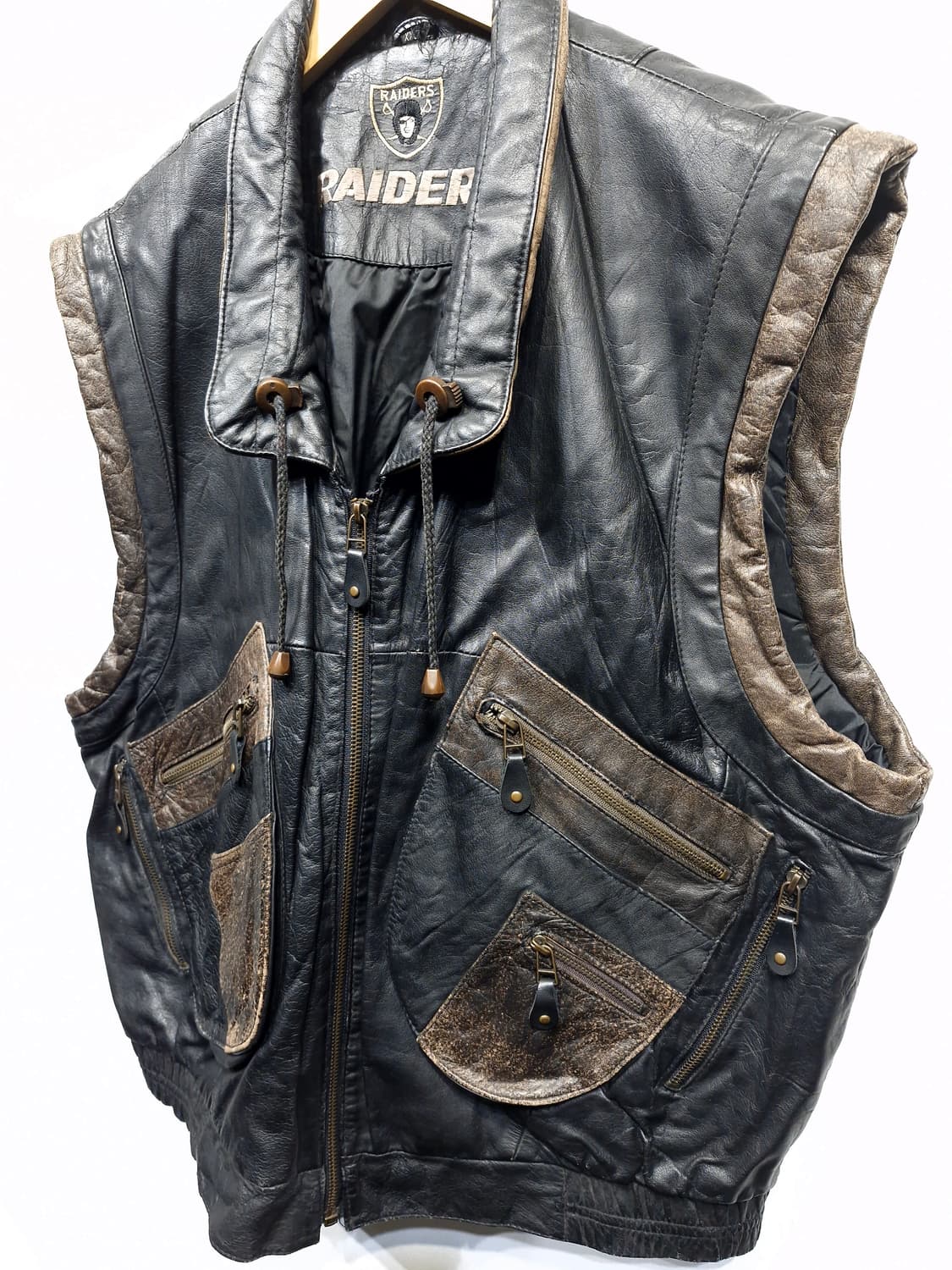 레이더스 RAIDERS 카우하이드 베스트_2XL 상품이미지3