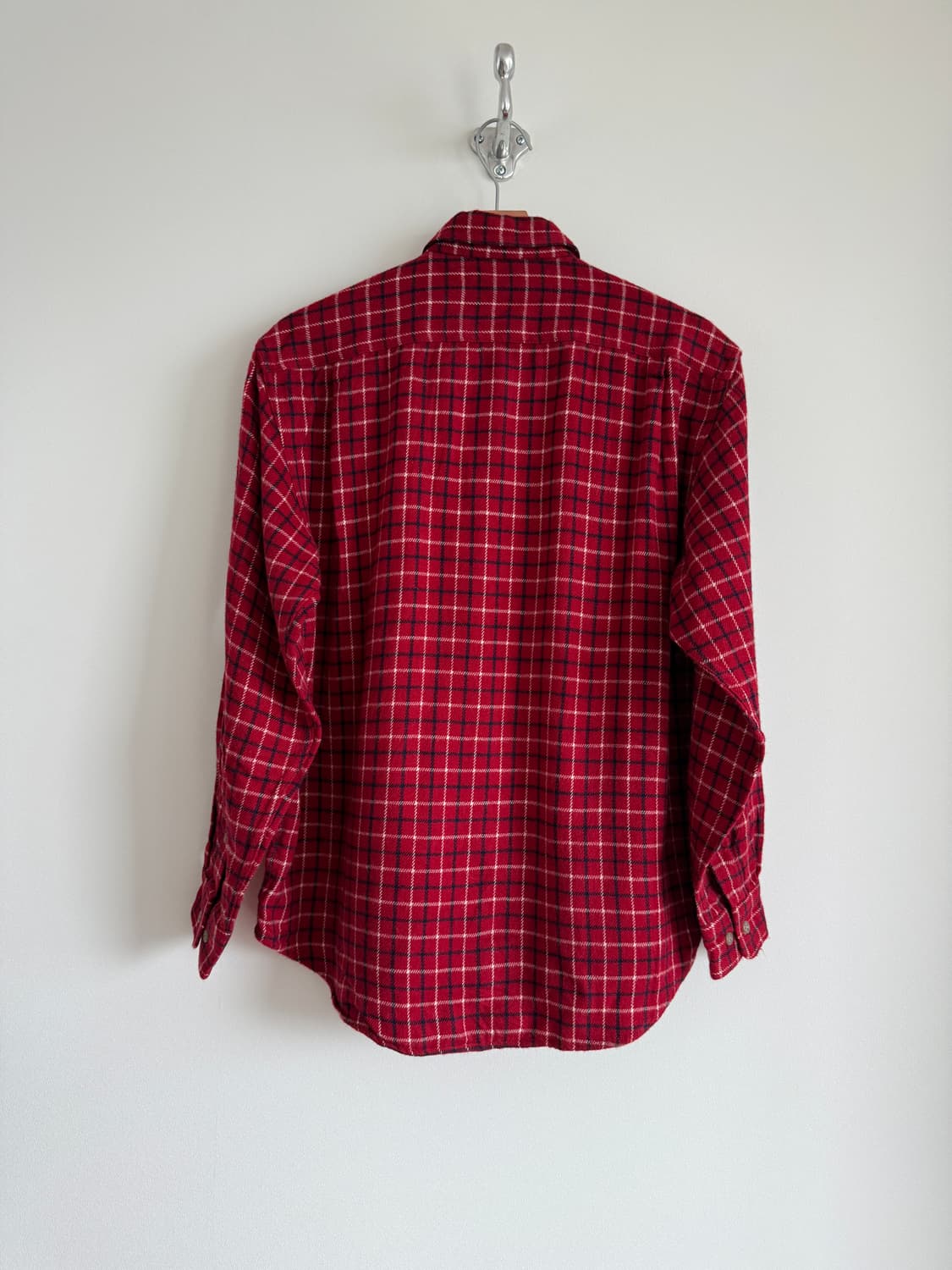 올드 유니클로(UNIQLO) 박스로고 플란넬 셔츠 상품이미지4