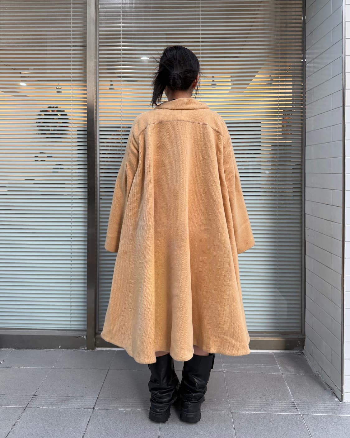 90s 보테가 베네타 (Pre-Tomas Maier) 코쿤 코트 상품이미지9