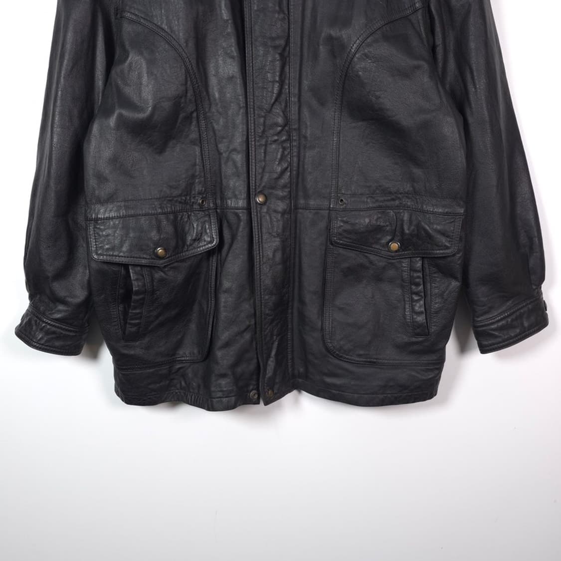 빈티지 리얼 양가죽 페이즐리 안감 카코트 상품이미지4