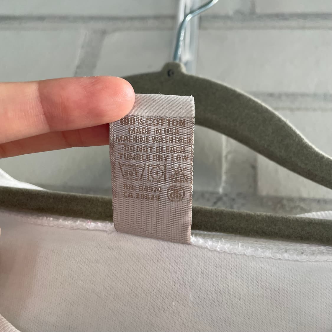 스투시 화이트 롱슬리브 상품이미지6