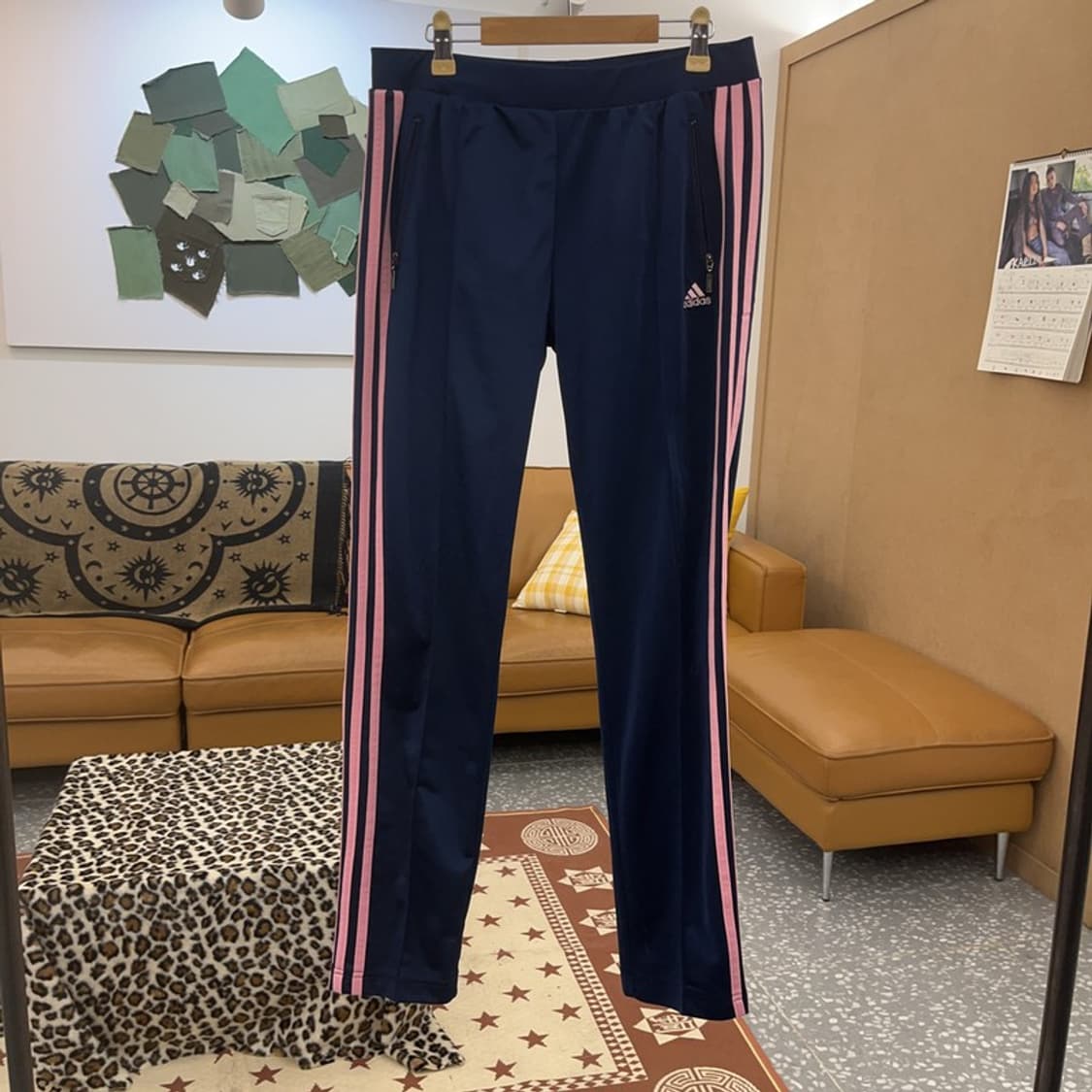 아디다스 Y2K 대장급 네이비핑크 트랙팬츠 100 C08994 상품이미지3