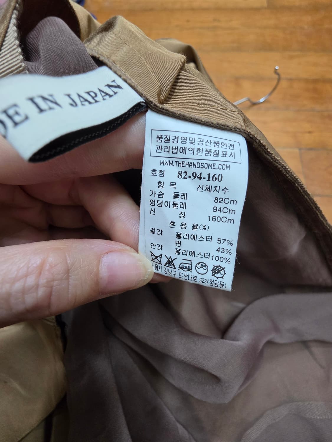 MINE 반팔 셔츠 원피스 브라운 상품이미지6